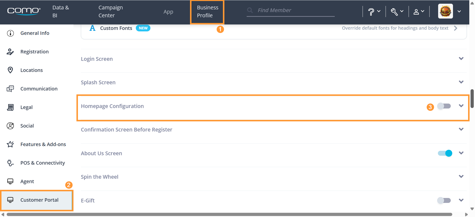 Enable Homepage Configuration Setting.png